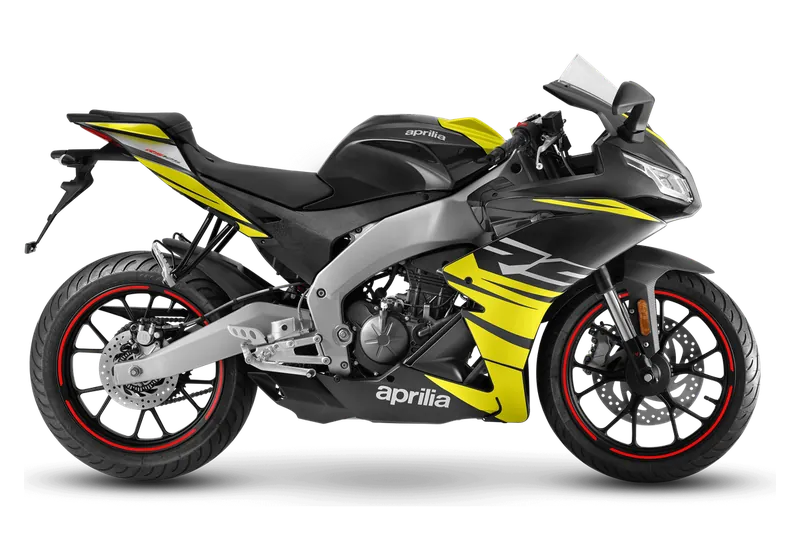 Aprilia RS 125 in Cyanide Yellow