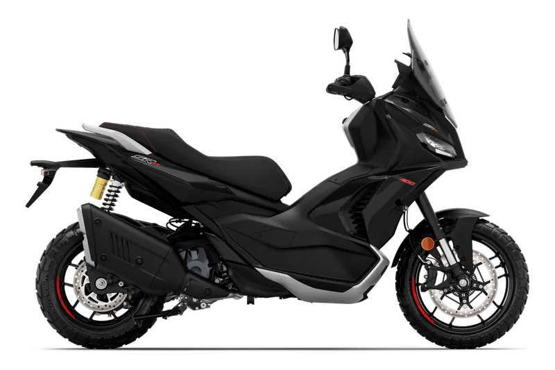 Aprilia SR GT 400 in Rugged Black
