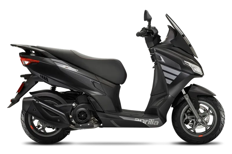 Aprilia SXR 50 in Sport: Enigma Black
