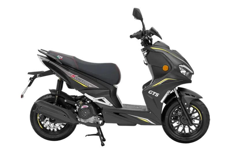 GTS Sportivo 50 in Matt Carbon Black/Yellow