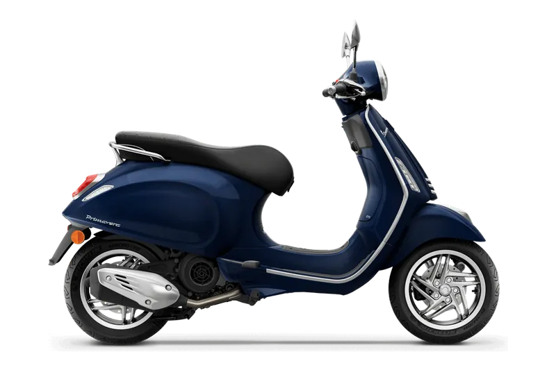 Vespa Primavera 50 in Blu Energico